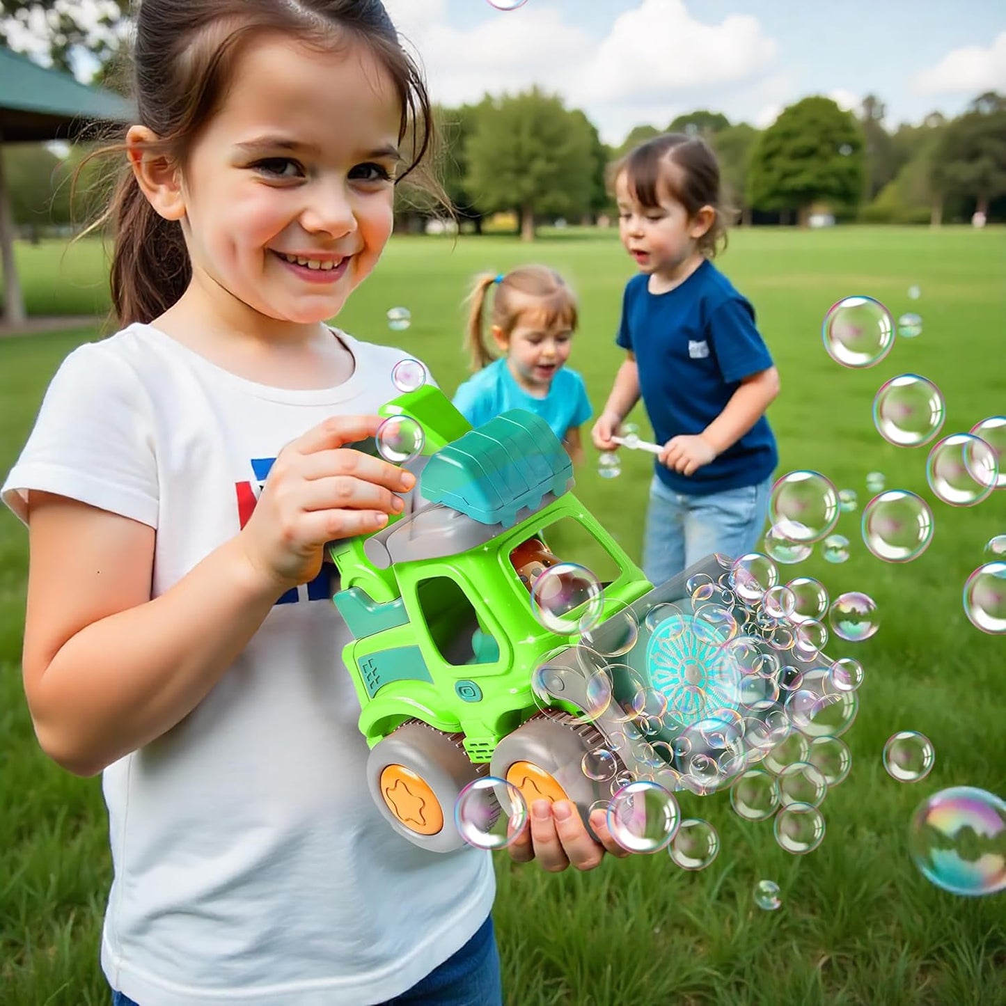 Bubble Lawn Mower for Toddlers